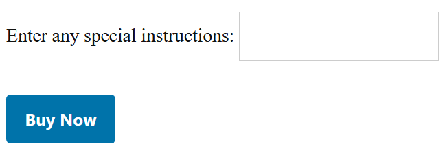 custom input field with a WP PayPal Buy Now button